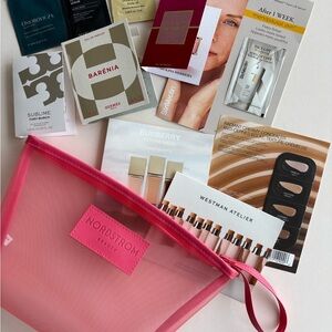 Beauty Bundle and Mesh Travel Zip Pouch